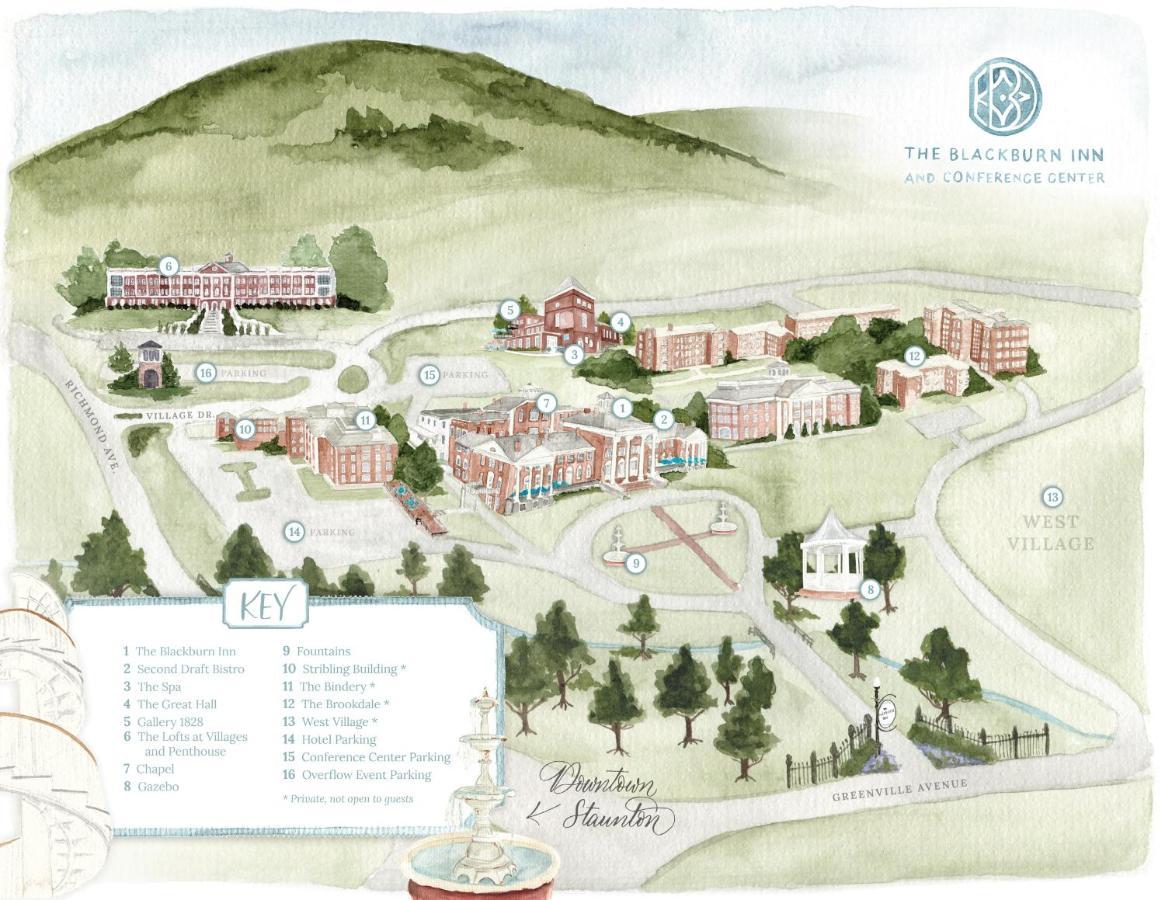 The Blackburn Inn And Conference Center Staunton Exterior photo